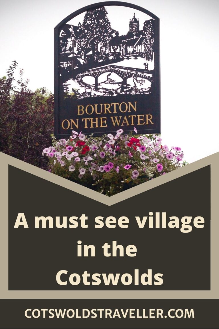 Bourton on the Water Pinterest Pin